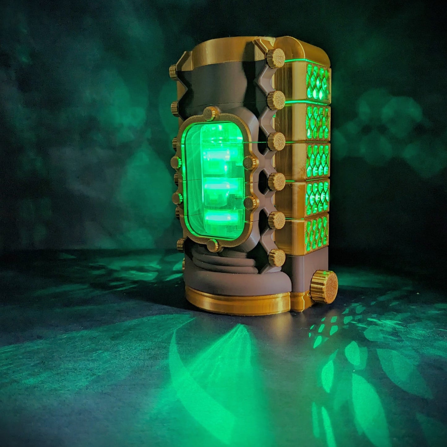 Alchemical Hazard Jar Lamp