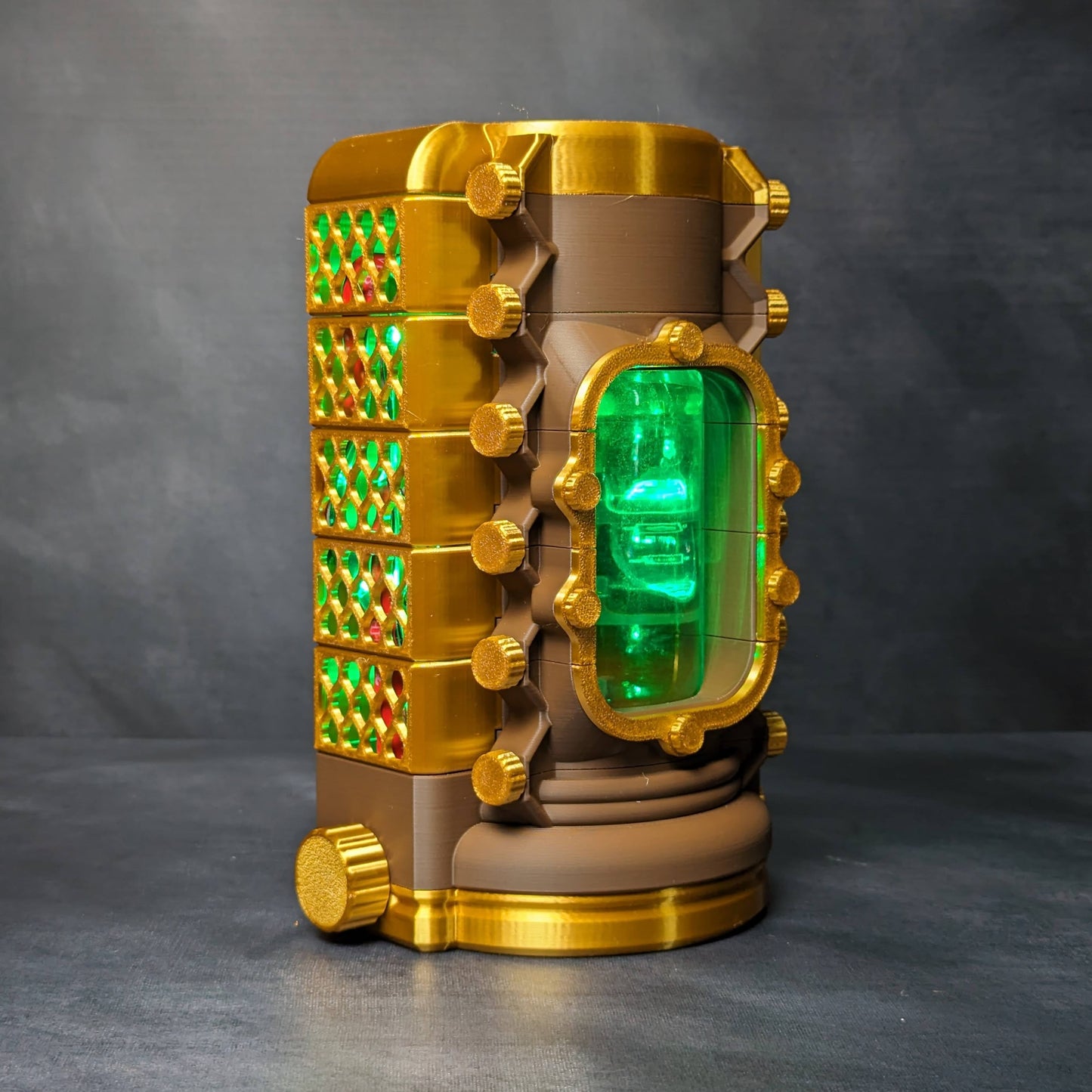 Alchemical Hazard Jar Lamp