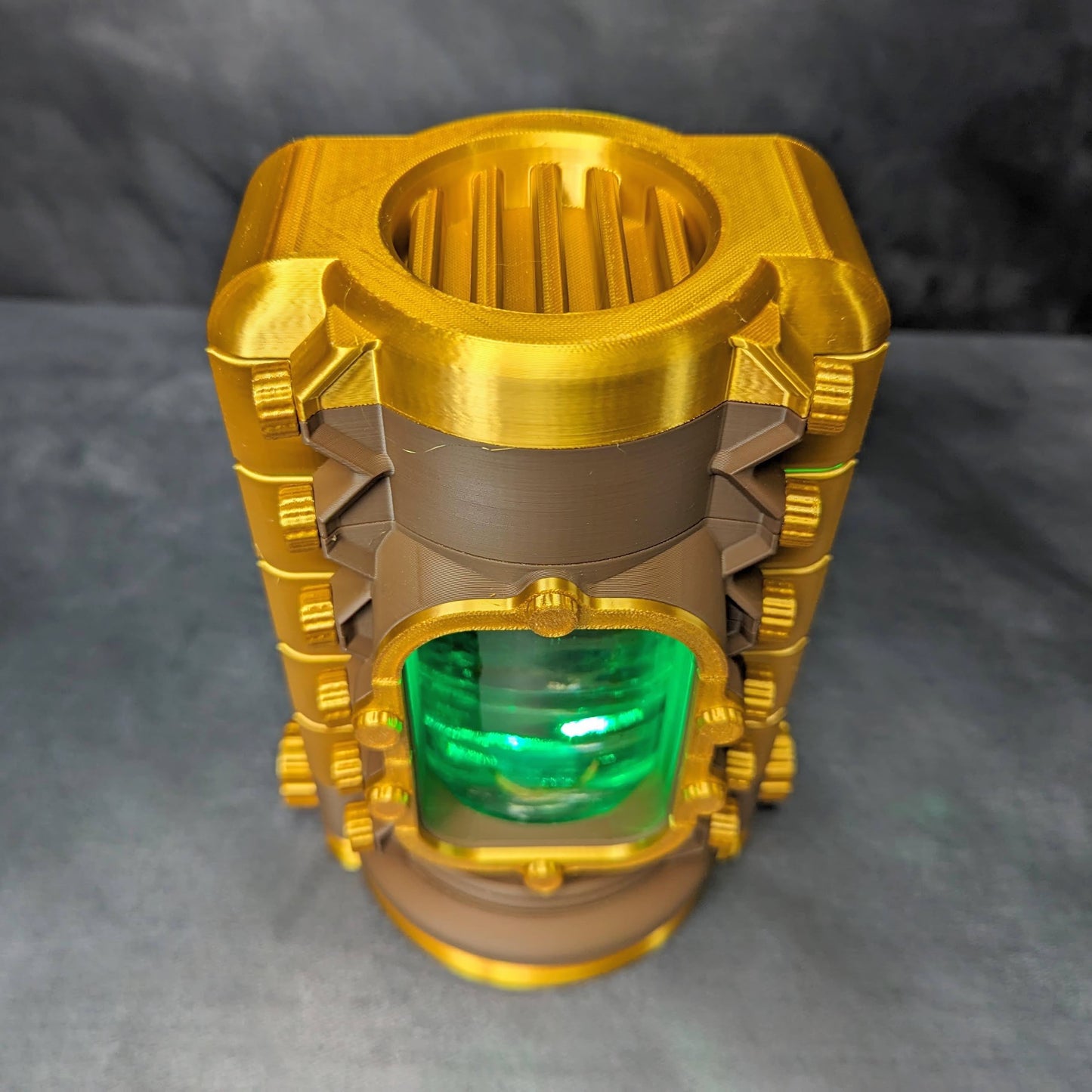 Alchemical Hazard Jar Lamp