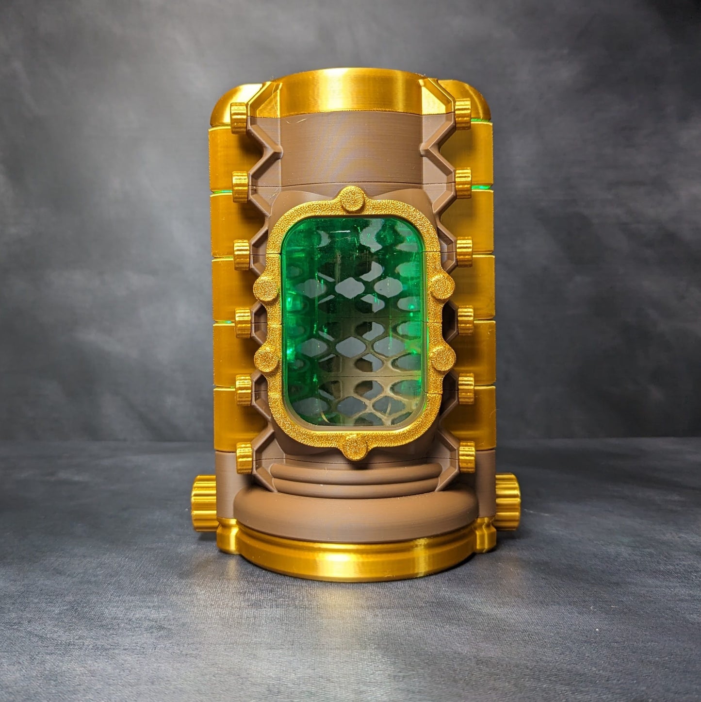 Alchemical Hazard Jar Lamp