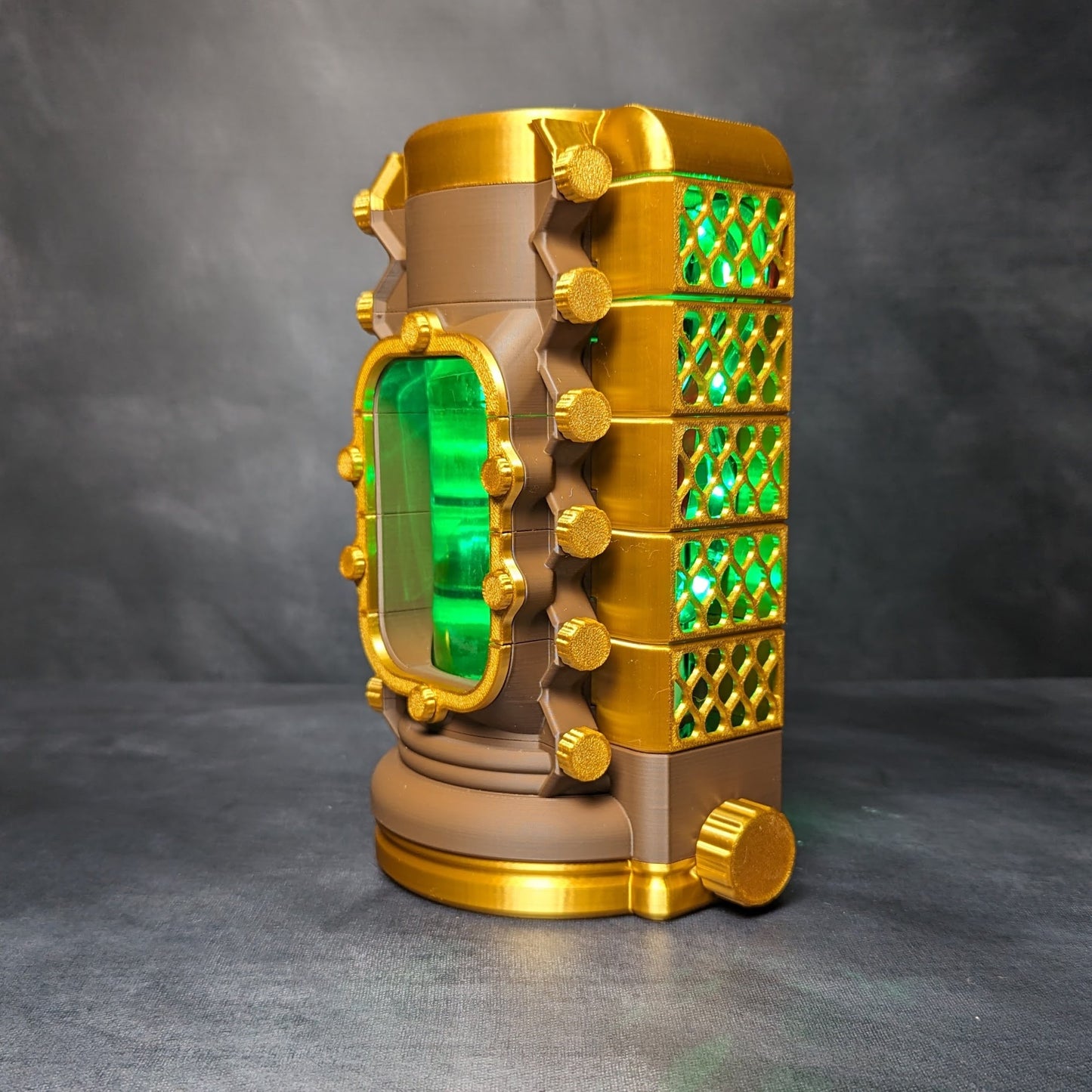Alchemical Hazard Jar Lamp