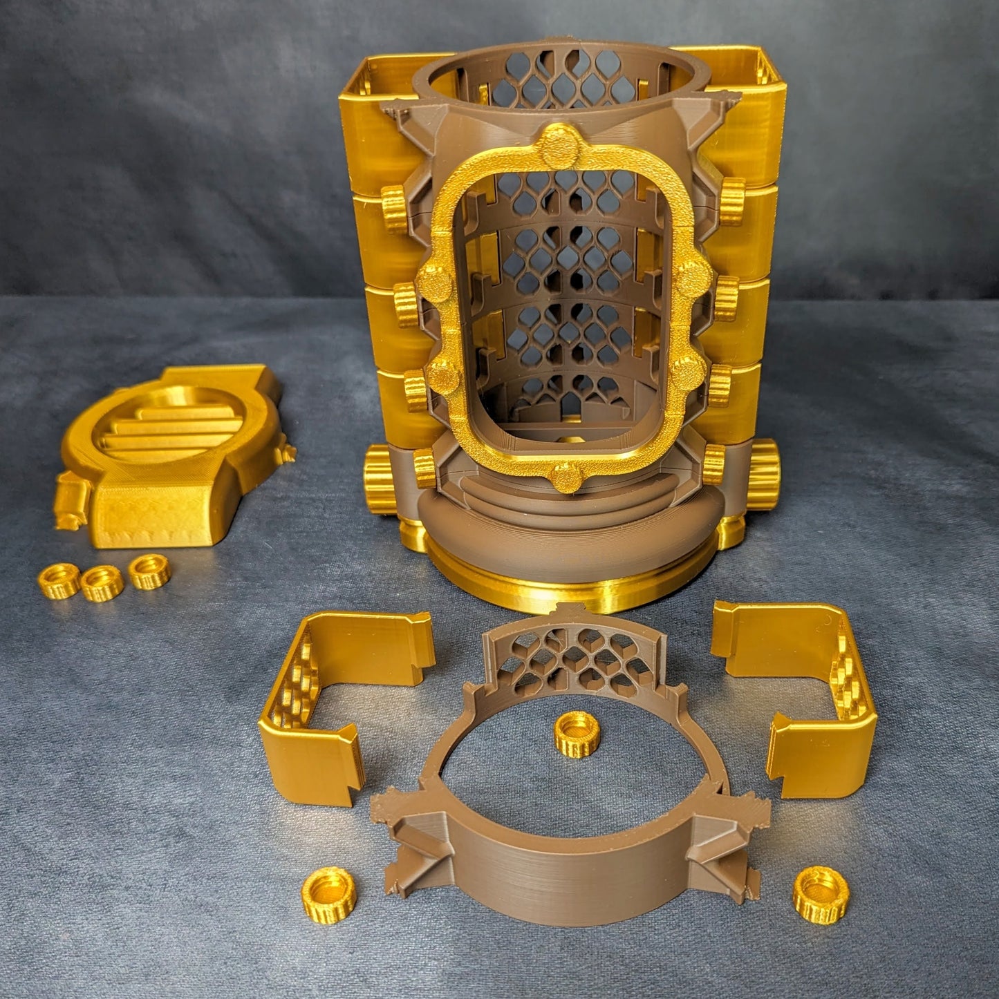 Alchemical Hazard Jar Lamp