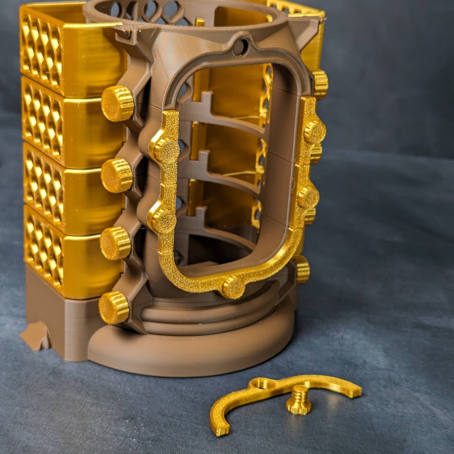 Alchemical Hazard Jar Lamp