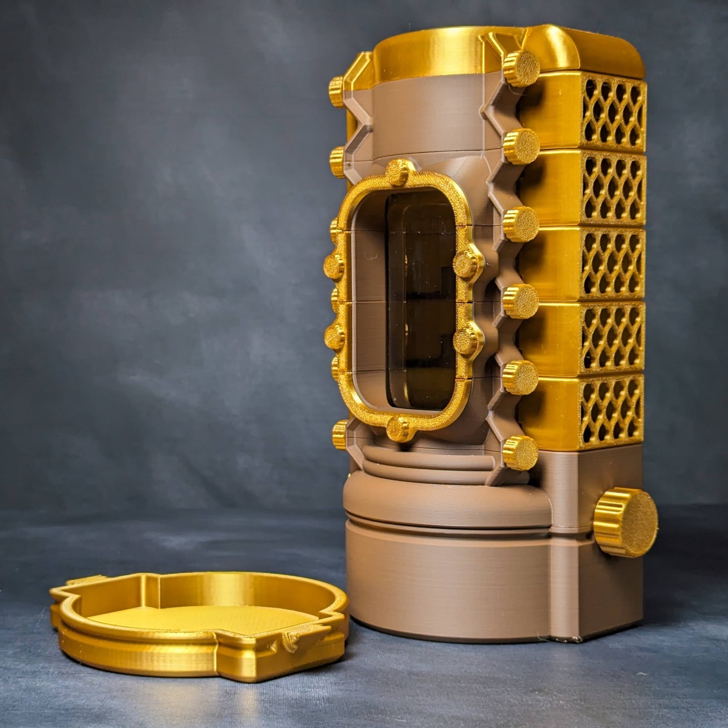 Alchemical Hazard Jar Lamp