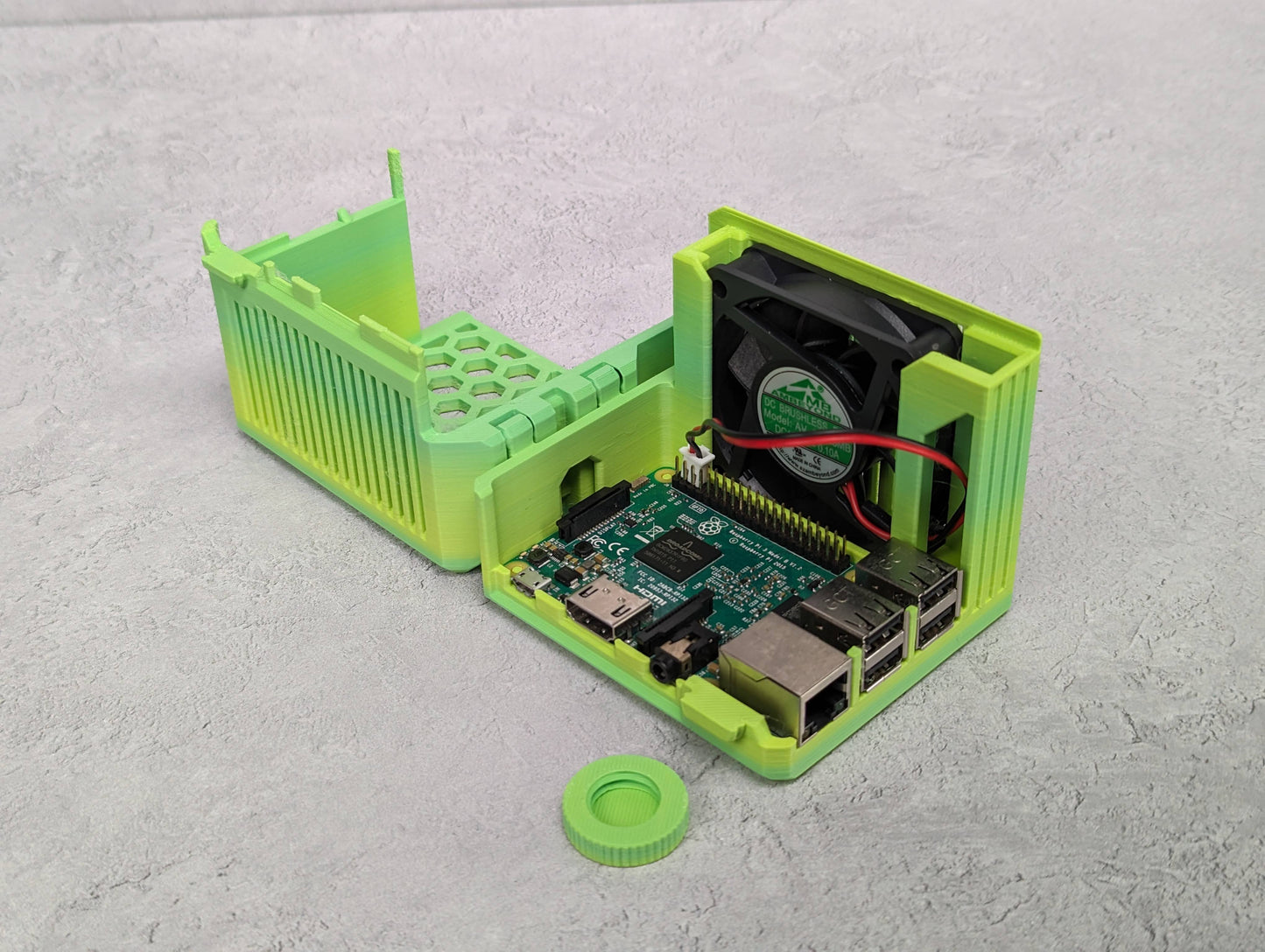 Fan Block Raspberry Pi Case