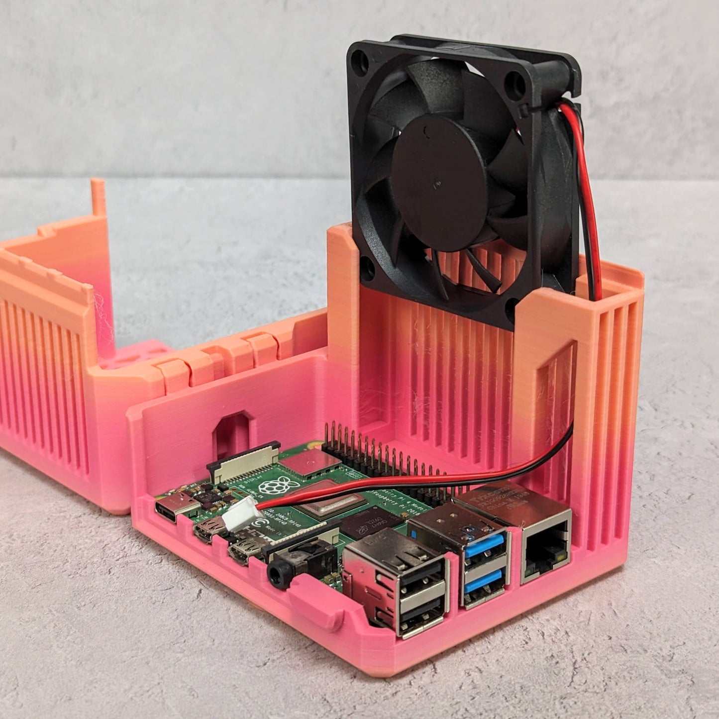 Fan Block Raspberry Pi Case