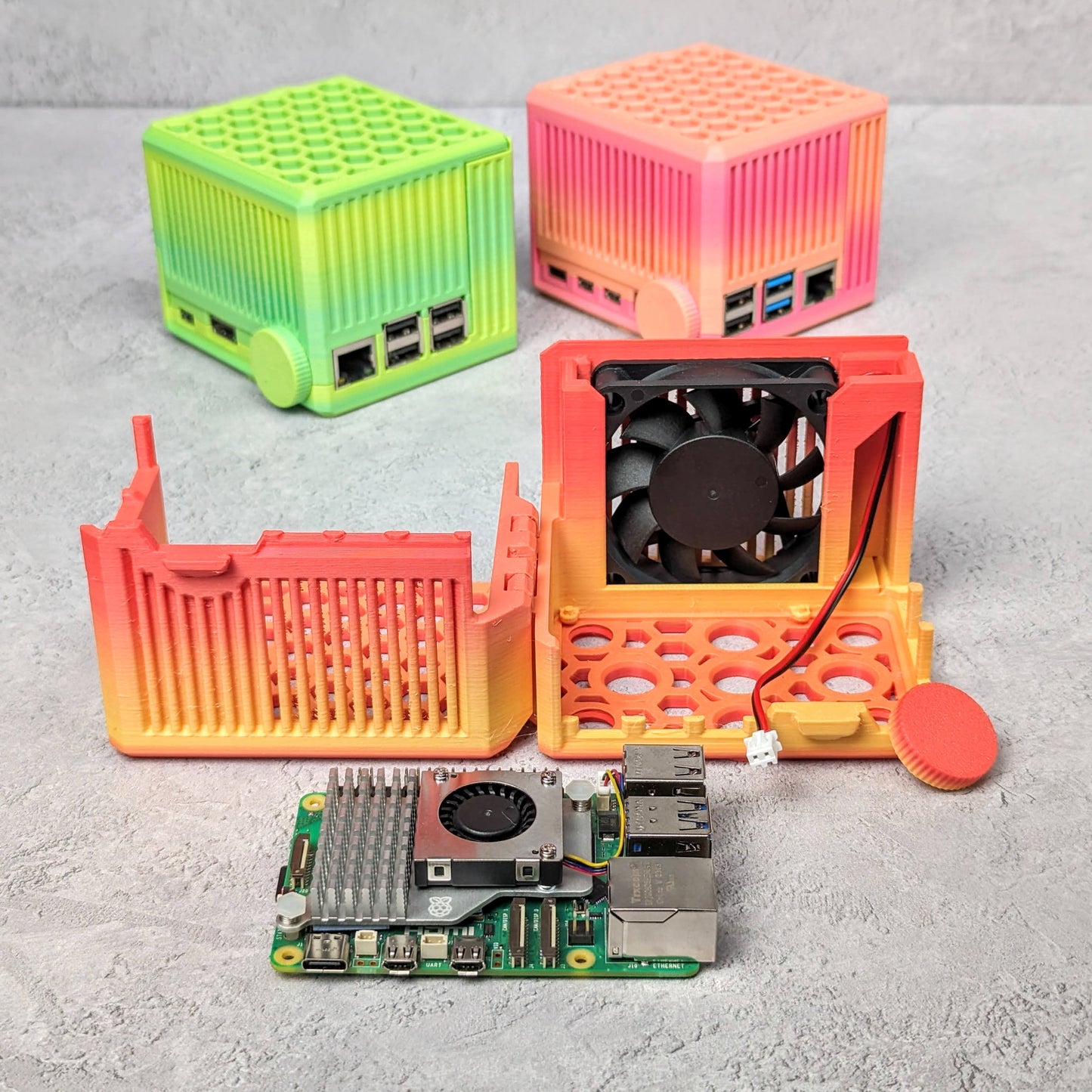 Fan Block Raspberry Pi Case