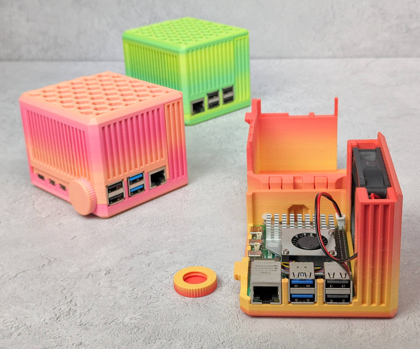 Fan Block Raspberry Pi Case