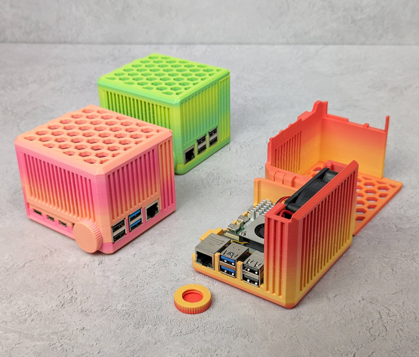 Fan Block Raspberry Pi Case