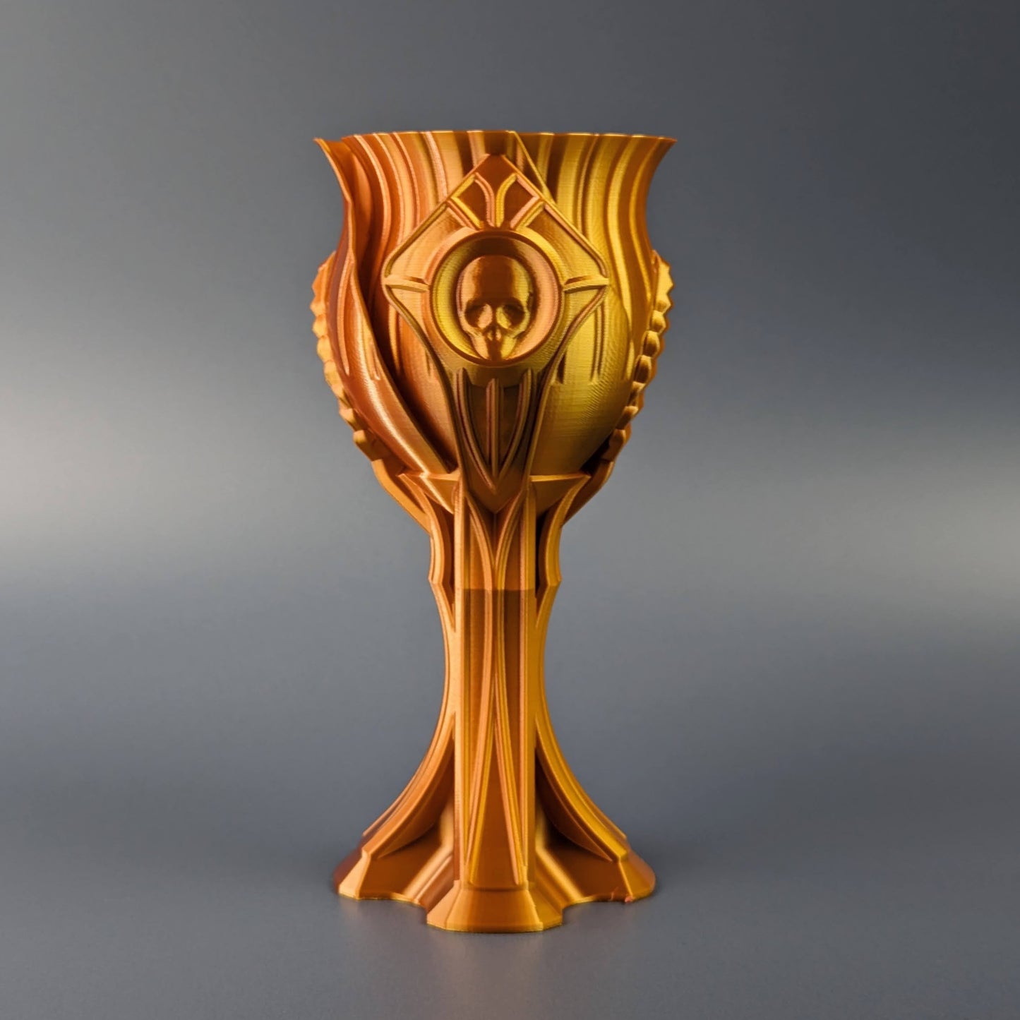 Skull Rose Goblet