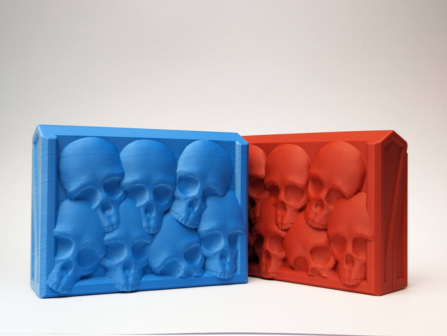 Skull Double Deck Card Storage Box