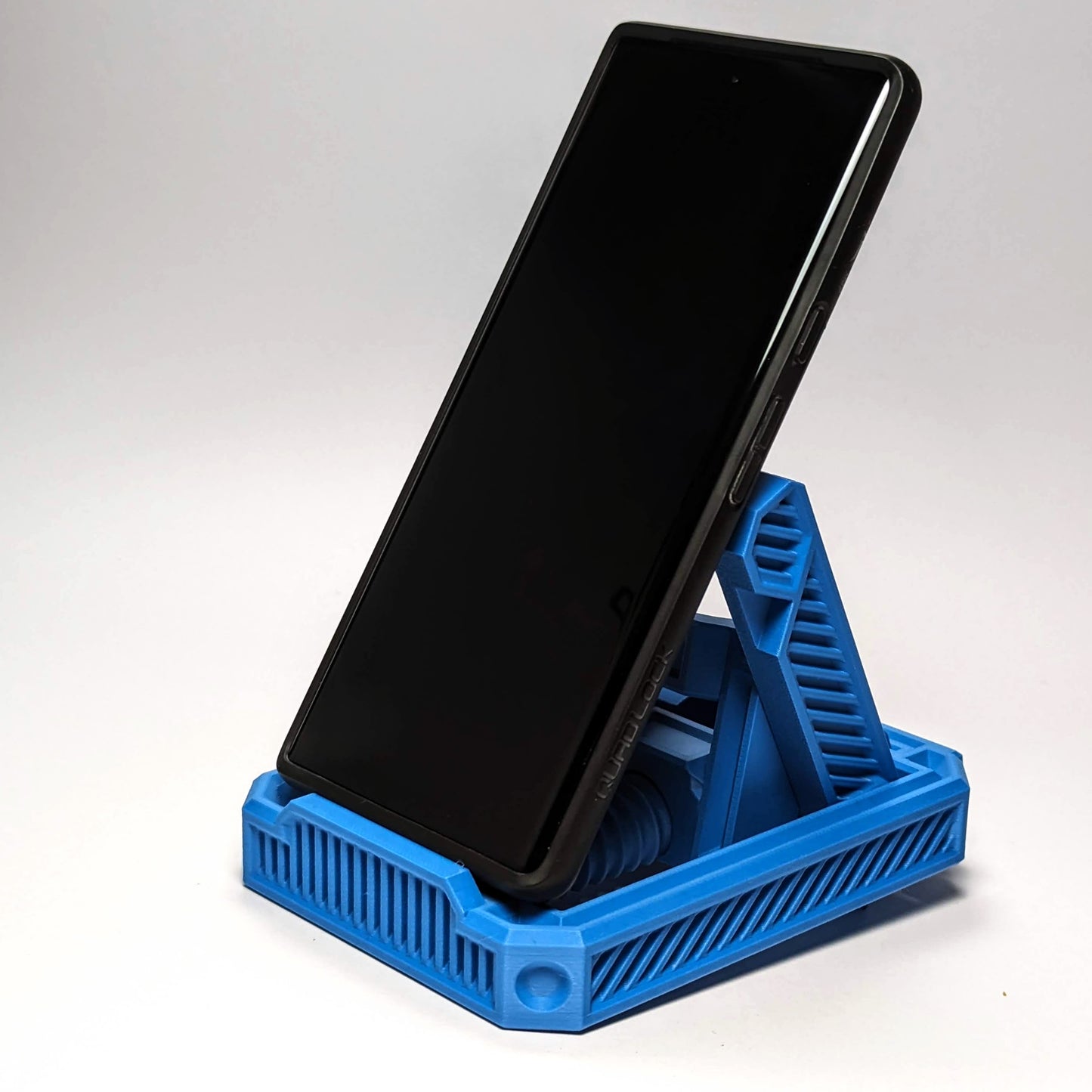 Convoluted Contraption Phone Stand