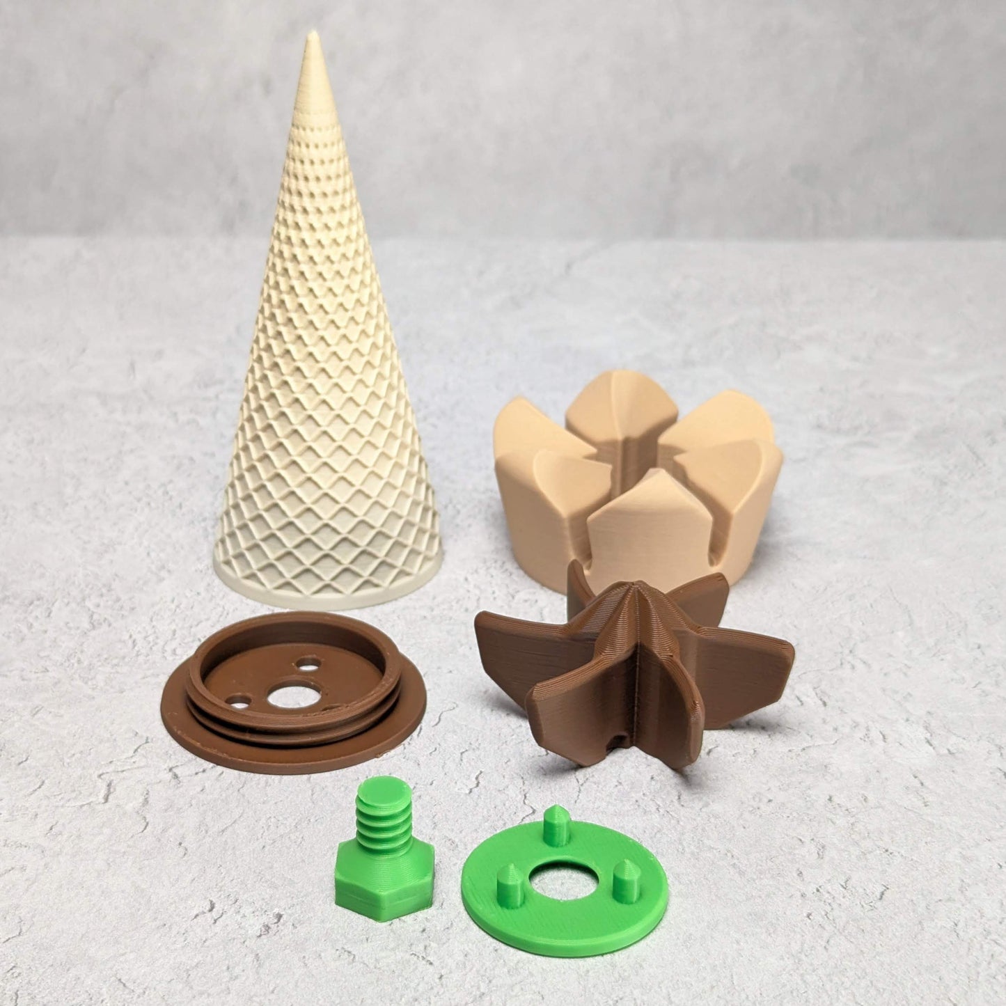 Ice Cream Waffle Cone Kit – Fun, Decorative, and Eco-Friendly