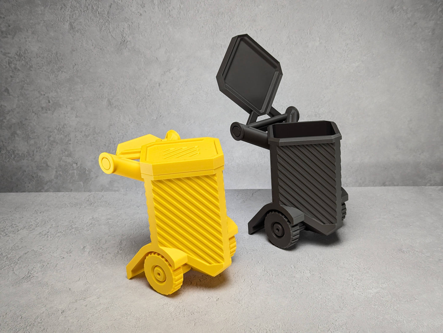 3D-Printed Rolly Bin – Pencil Holder or Desktop Litter Bin