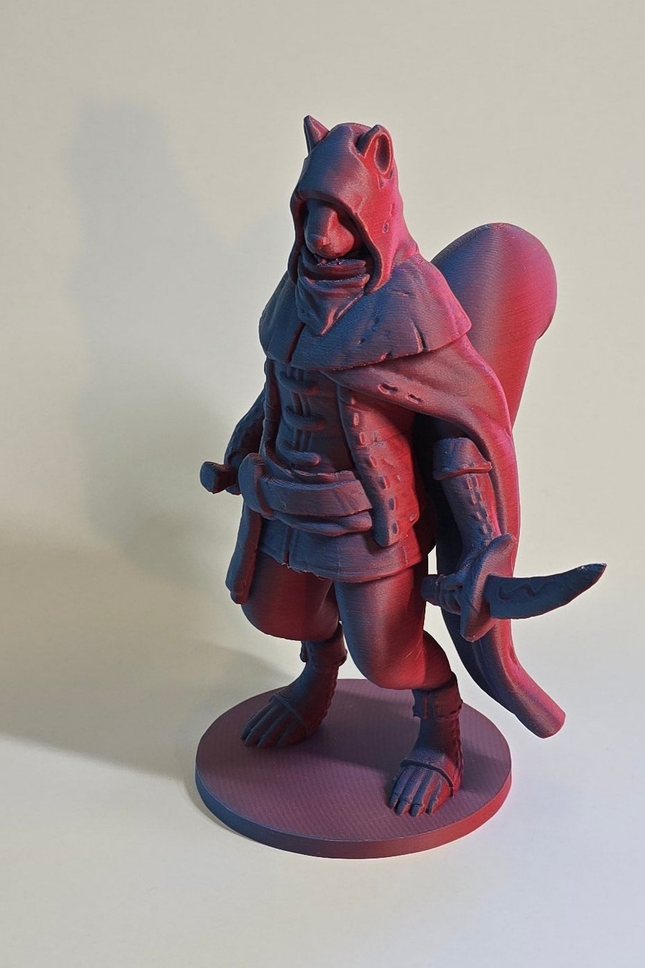 Squirrell Assassin statue