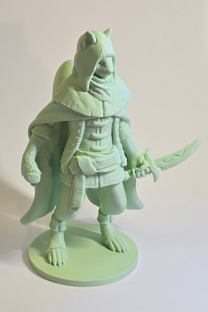 Squirrell Assassin statue