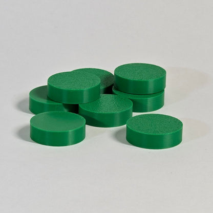Jetons ronds plats – Pièces de jeu imprimées en 3D