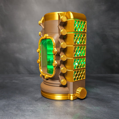 Alchemical Hazard Jar Lamp