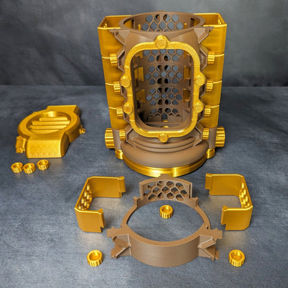 Alchemical Hazard Jar Lamp