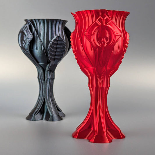 Skull Rose Goblet
