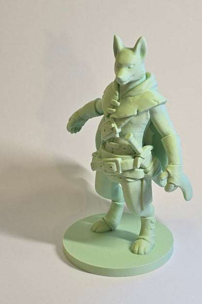 Thief Fox statue