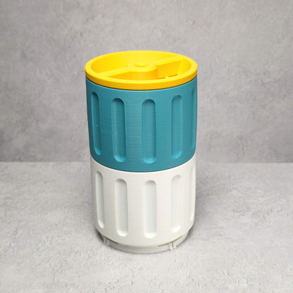 3D-Printed Latcher Bowl – Stackable, Lockable Storage Containers