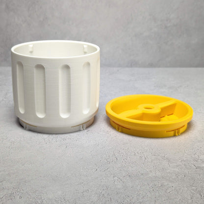 3D-Printed Latcher Bowl – Stackable, Lockable Storage Containers