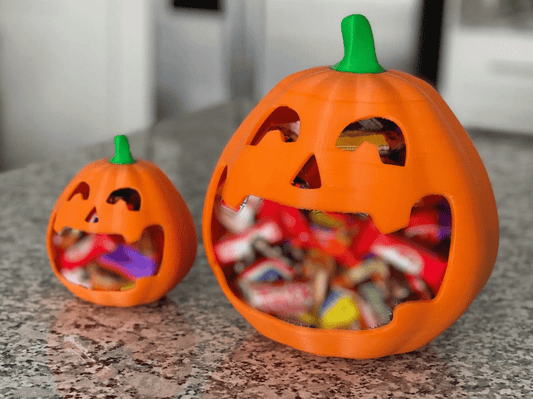 Halloween Pumpkin Bowl - Candy Storage with Spooky Twist
